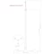 Z-Lite Bellamy Chandelier, 3-Light, 46 In.W x 46 In.L x 8.25 In.H, Matte Black/Matte Black Outer 1942-3MB - alternate 3